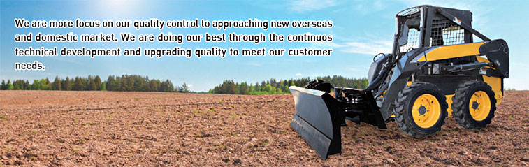 We are more focus on our quality control to approaching new overseas
and domestic market. We are doing our best through the continuos
technical development and upgrading quality to meet our customer
needs.