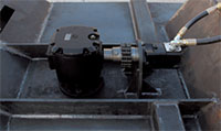 Flow torq hydraulic motor & Omni gear box
