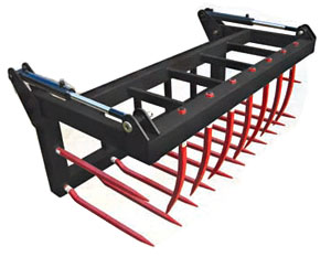 Power Silage Grapple Fork