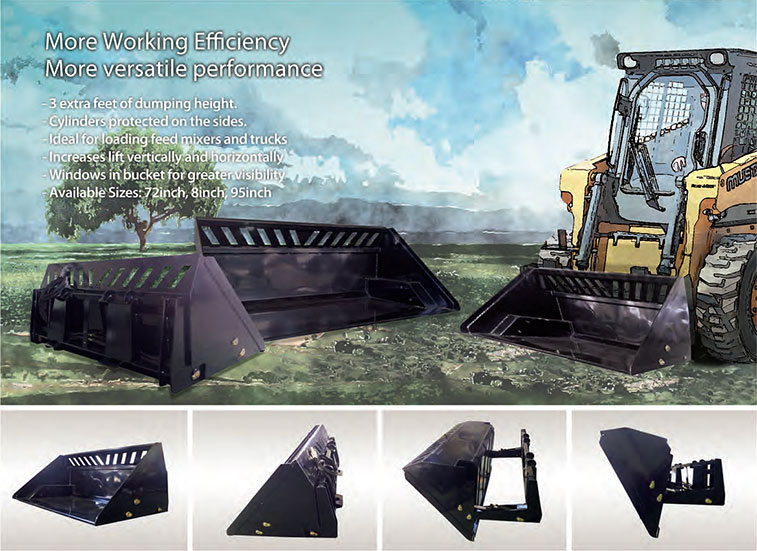 Heavy Duty High Dump Bucket