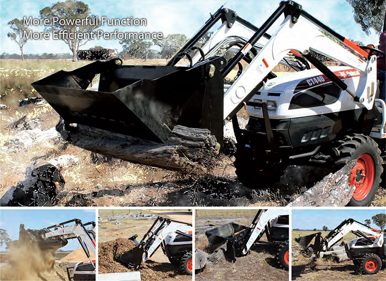 Wide Heavy Duty 4in1 Bucket